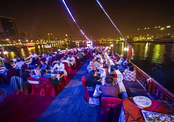 Dubai Water Canal Dinner Cruise